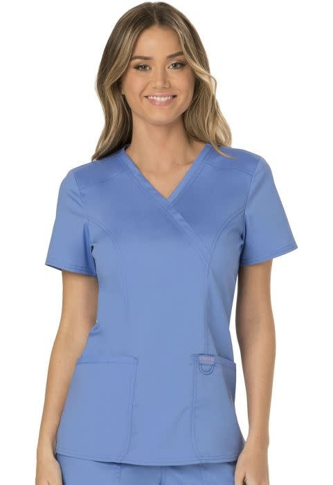 Cherokee Revolution Women's Mock Wrap Top #WW610