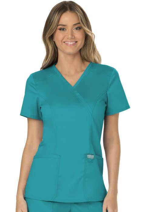 Cherokee Revolution Women's Mock Wrap Top #WW610