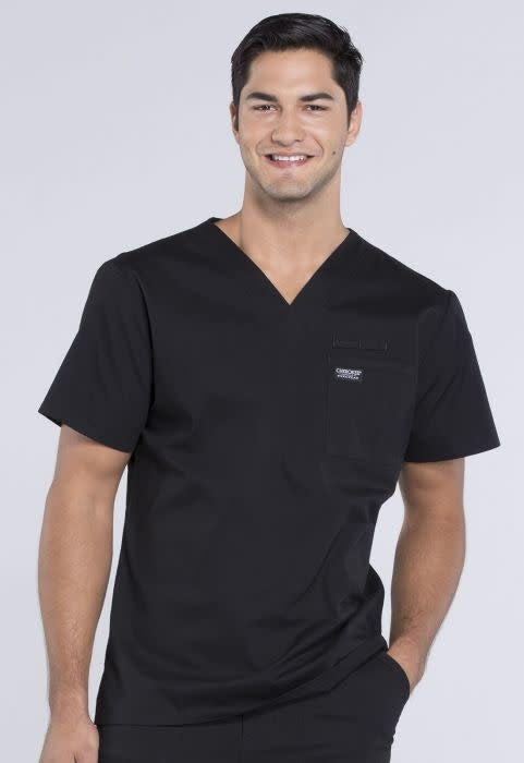 Cherokee Professionals Men's V-Neck Top #WW675