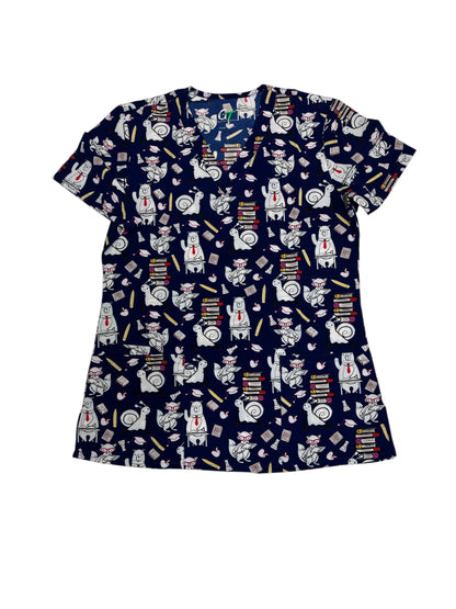 GT Performance V-Neck Print Top | PRINTS