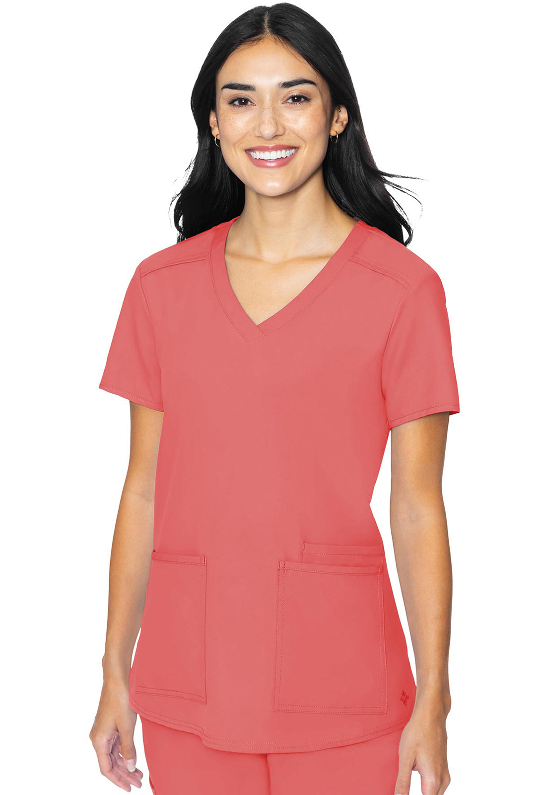 Med Couture Insight V-neck Top | MC2411