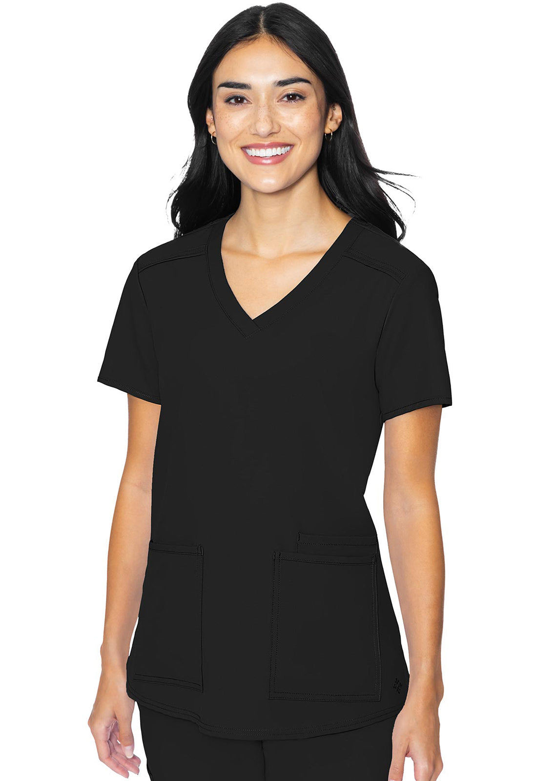 Med Couture Insight V-neck Top | MC2411