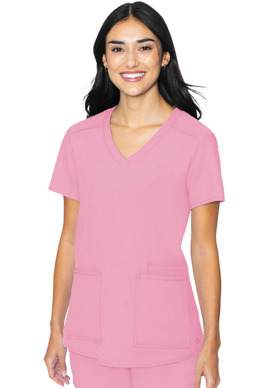 Med Couture Insight V-neck Top | MC2411