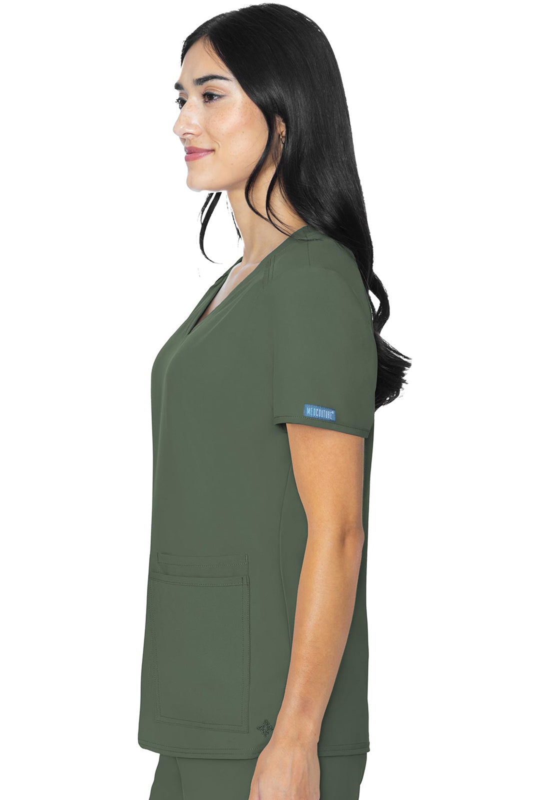 Med Couture Insight V-neck Top | MC2411