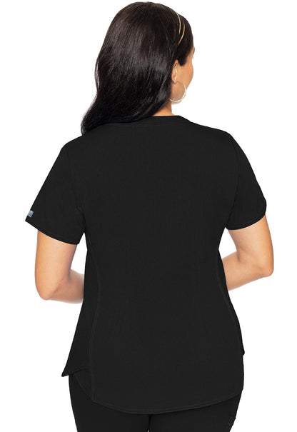 MCTouch Shirttail V-neck Top #MC7459