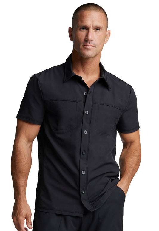 Dickies Dynamix Men's Button Front Collar Shirt #DK820