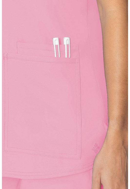 Med Couture Insight V-neck Top | MC2411