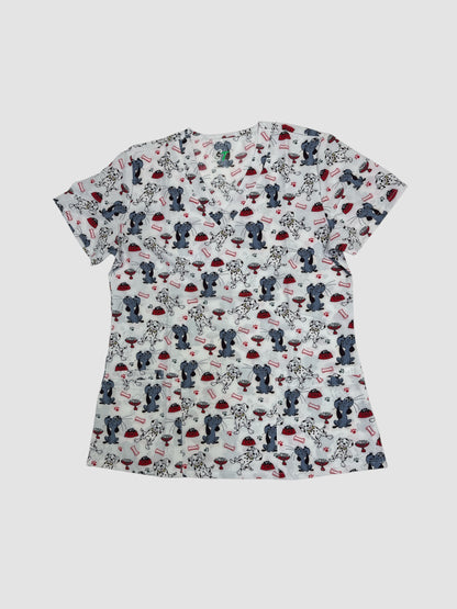 GT Performance V-Neck Print Top | PRINTS