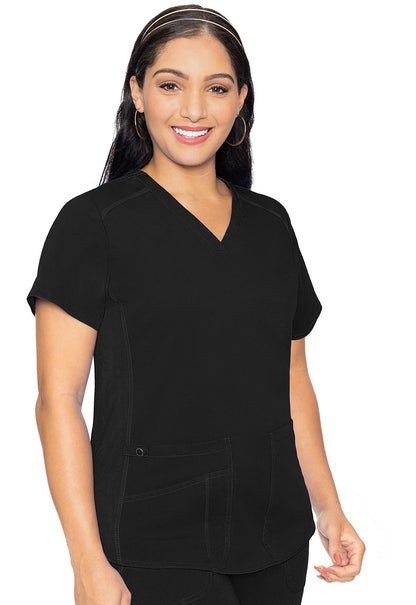 MCTouch Shirttail V-neck Top #MC7459