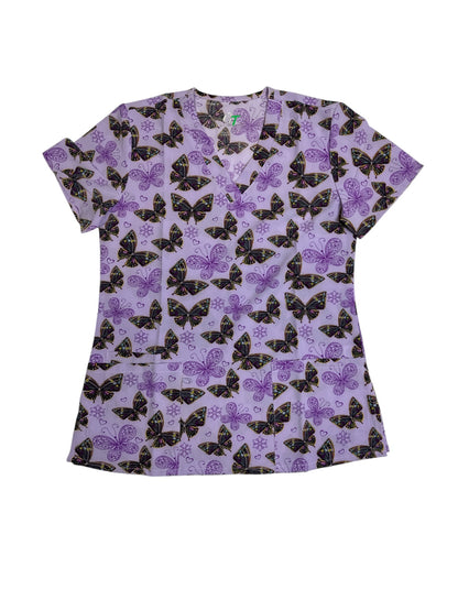 GT Performance V-Neck Print Top | PRINTS