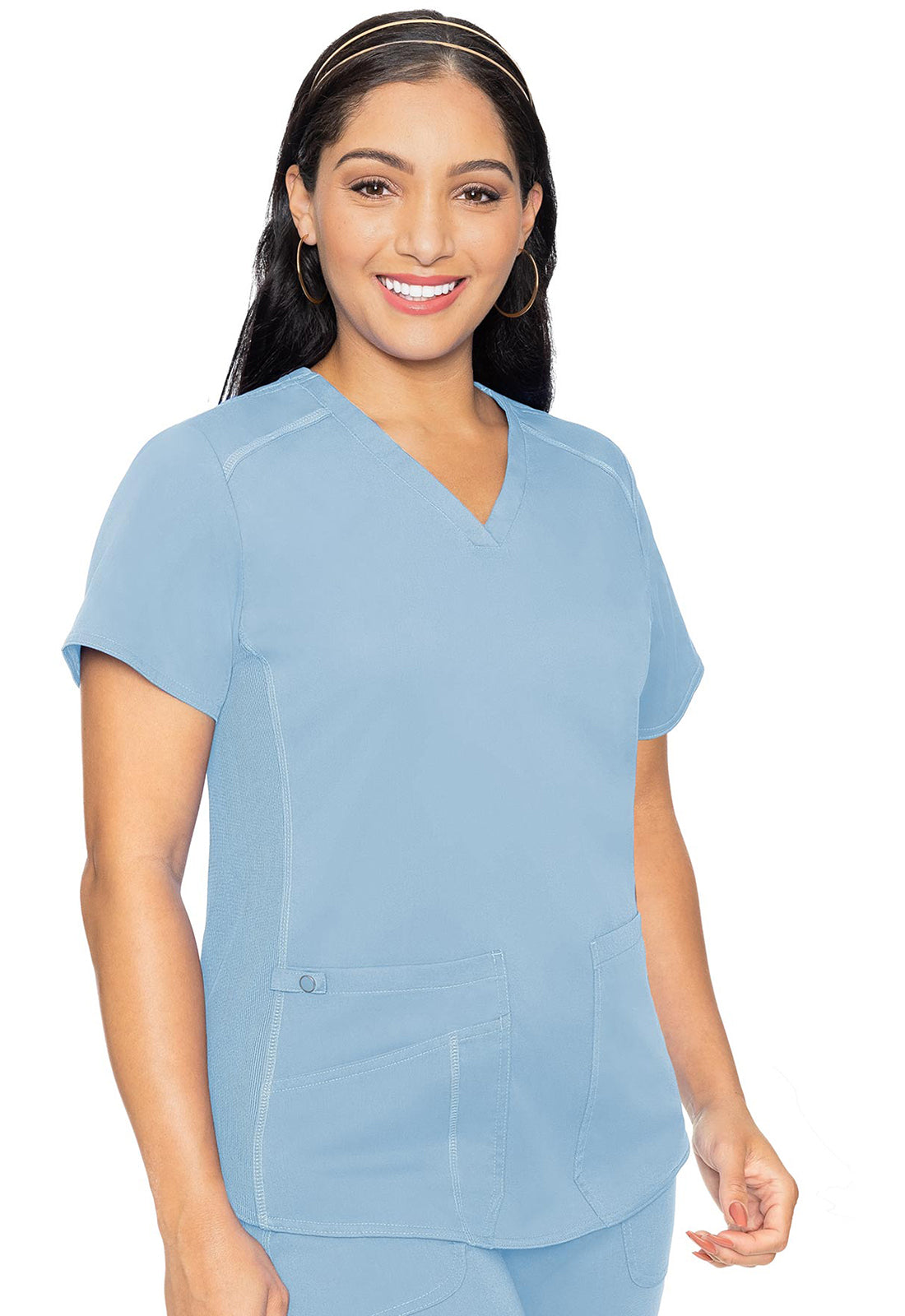 MCTouch Shirttail V-neck Top #MC7459