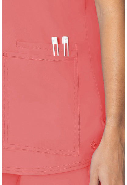 Med Couture Insight V-neck Top | MC2411