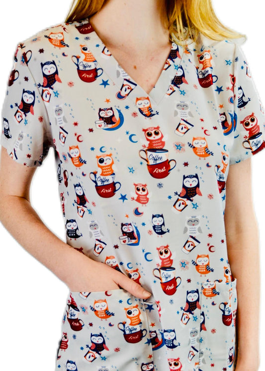 GT Performance V-Neck Print Top | PRINTS
