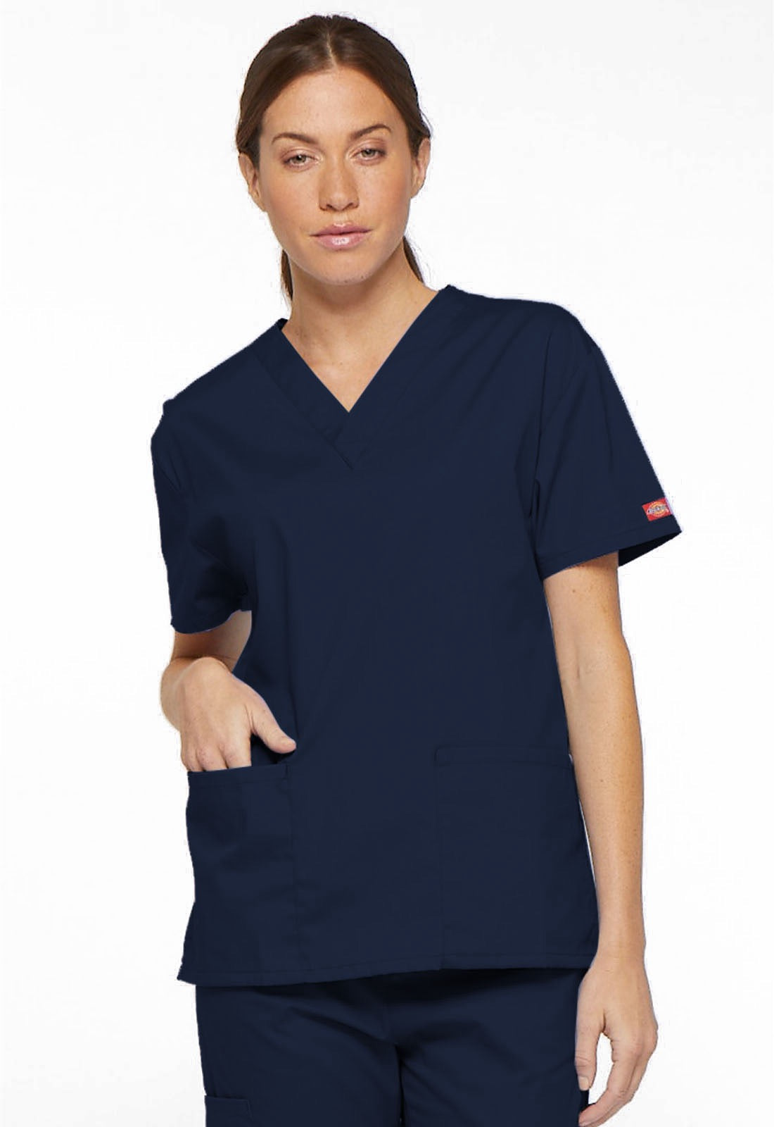 Dickies EDS Signature Women's V-Neck Top #86706