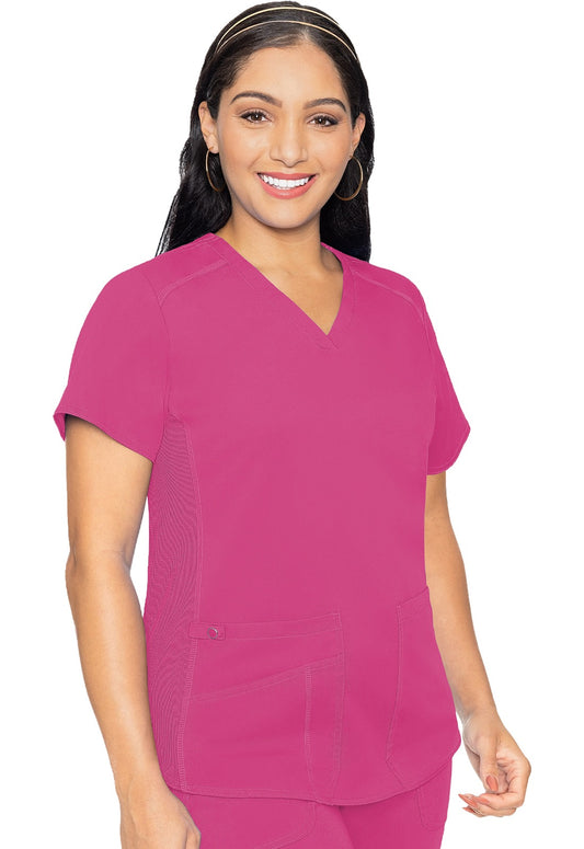 MCTouch Shirttail V-neck Top #MC7459