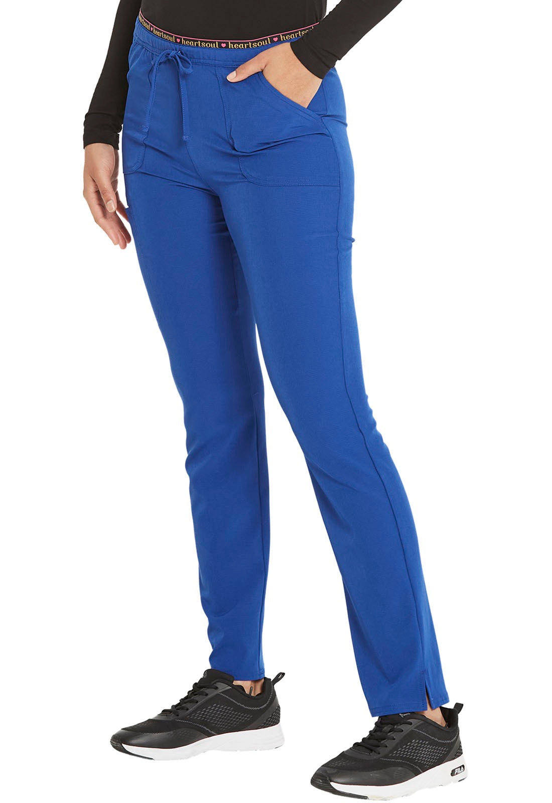HeartSoul Mid Rise Tapered Leg Drawstring Pant #HS185