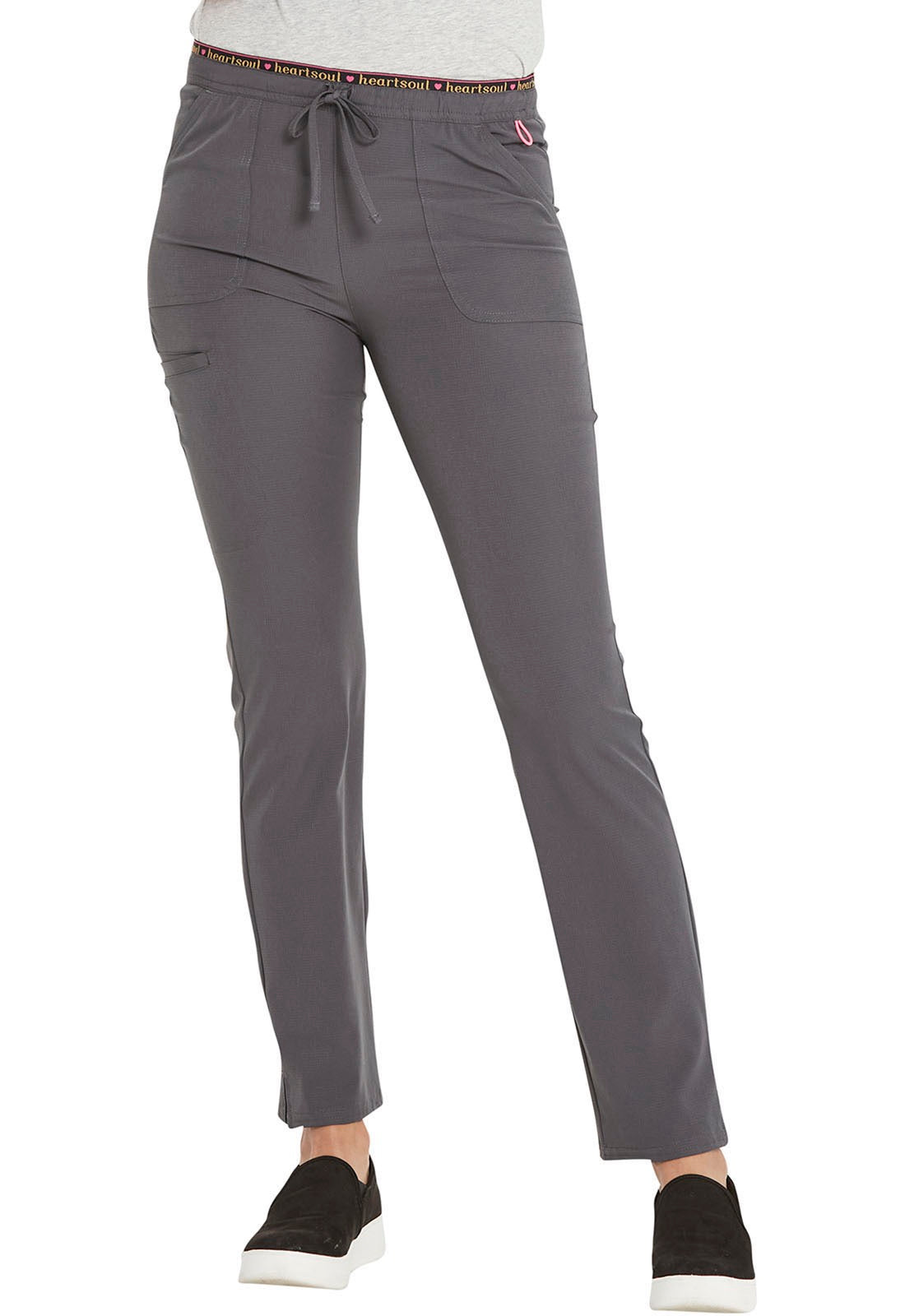 HeartSoul Mid Rise Tapered Leg Drawstring Pant #HS185