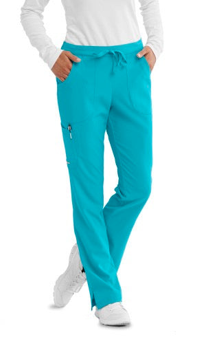 Skechers Reliance Women's Cargo Scrub Pant with Drawstring Elastic Waistband #SK201