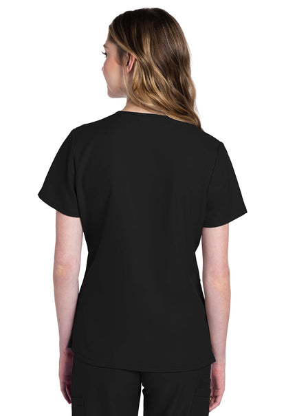 Cherokee Workwear Originals Ultra Women's 2-Pocket V-Neck Scrub Top #CK953A