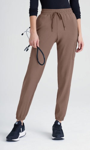 Grey's Anatomy Terra Women's 6-Pocket Cargo Jogger Scrub Pants #GSSP625