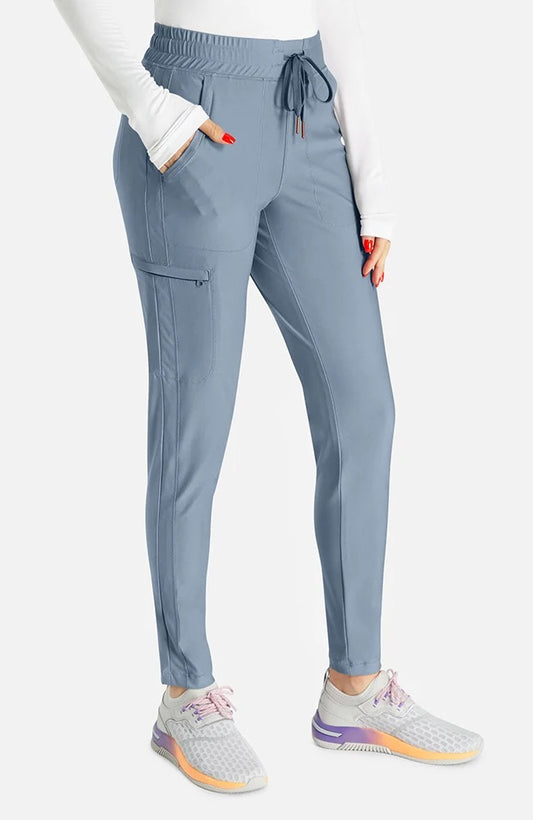 Cherokee FORM Mid Rise Tapered Leg Drawstring Pant #CK095