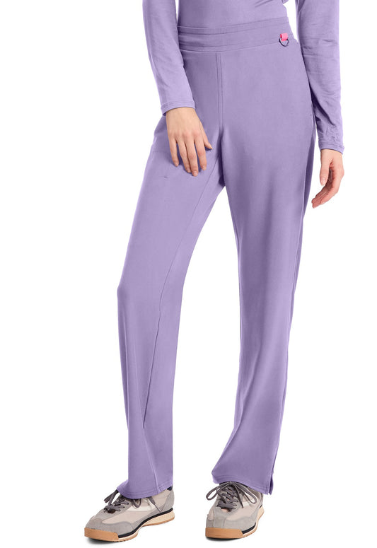 Med Couture Amp Women's 4-Pocket STRETCH Straight Leg Rib-Knit Cargo Scrub Pant #MC103