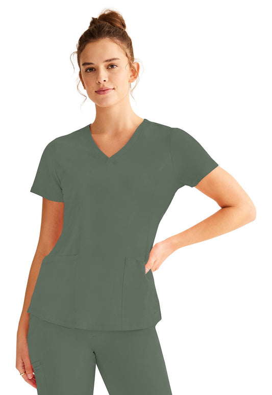 Monica V-Neck Top #HH2500