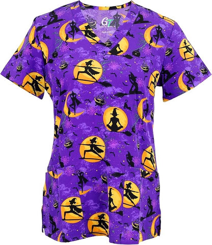 GT Performance Halloween V-neck Top | GT HALLOW
