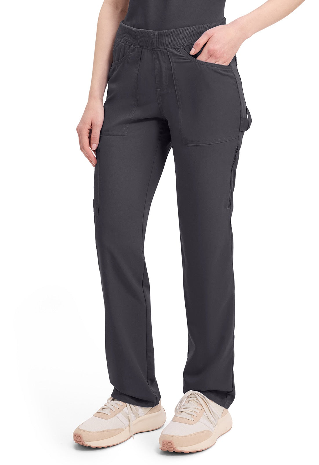 Women's Mid Rise Tapered Leg Pull-On Pant #DK135