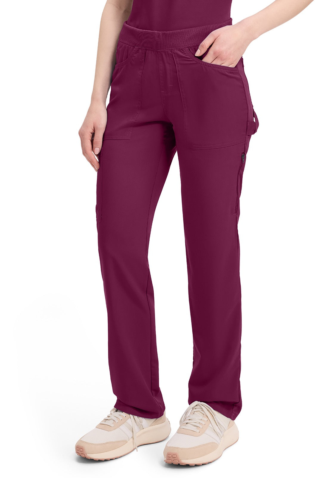 Women's Mid Rise Tapered Leg Pull-On Pant #DK135