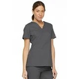 Women's EDS Signature Mock Wrap Scrub Top #86806