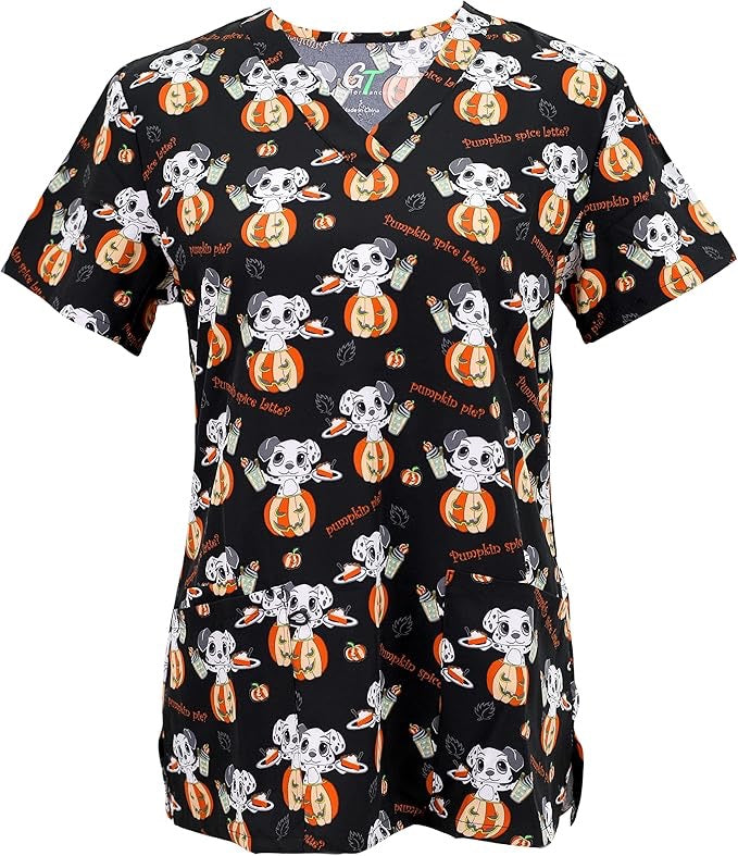 GT Performance Halloween V-neck Top | GT HALLOW