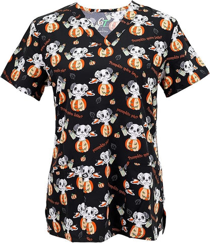 GT Performance Halloween V-neck Top | GT HALLOW