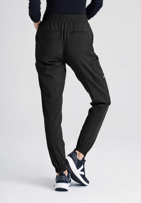 Grey's Anatomy Terra Women's 6-Pocket Cargo Jogger Scrub Pants #GSSP625