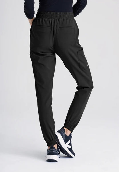 Grey's Anatomy Terra Women's 6-Pocket Cargo Jogger Scrub Pants #GSSP625