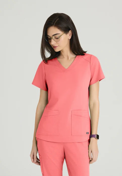 Barco Grey's Anatomy Spandex Stretch Emma Top #GRST011