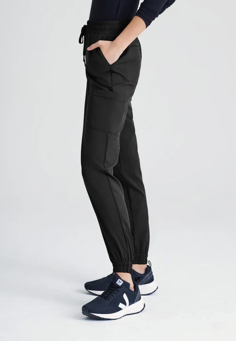 Grey's Anatomy Terra Women's 6-Pocket Cargo Jogger Scrub Pants #GSSP625