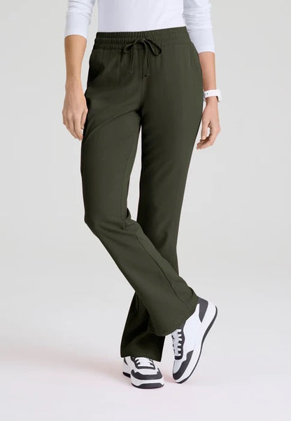 Skechers by Barco Women's 6-Pocket STRETCH Tapered Leg Cargo Scrub Pants #SKP623