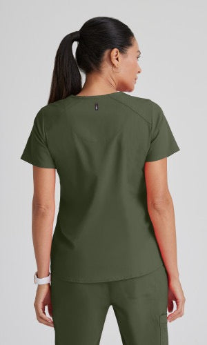 Barco Grey's Anatomy Spandex Stretch Emma Top #GRST011