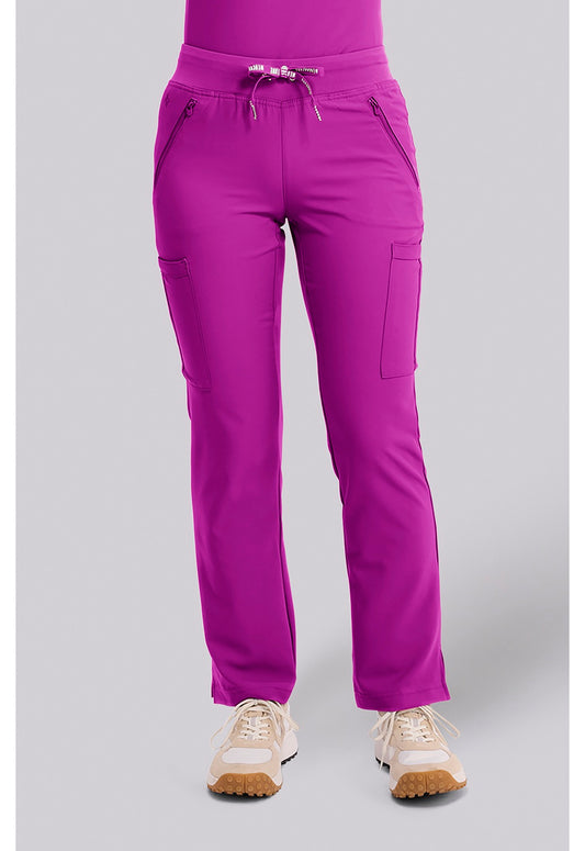 MC INSIGHT Zipper Straight Leg Pant| MC2702