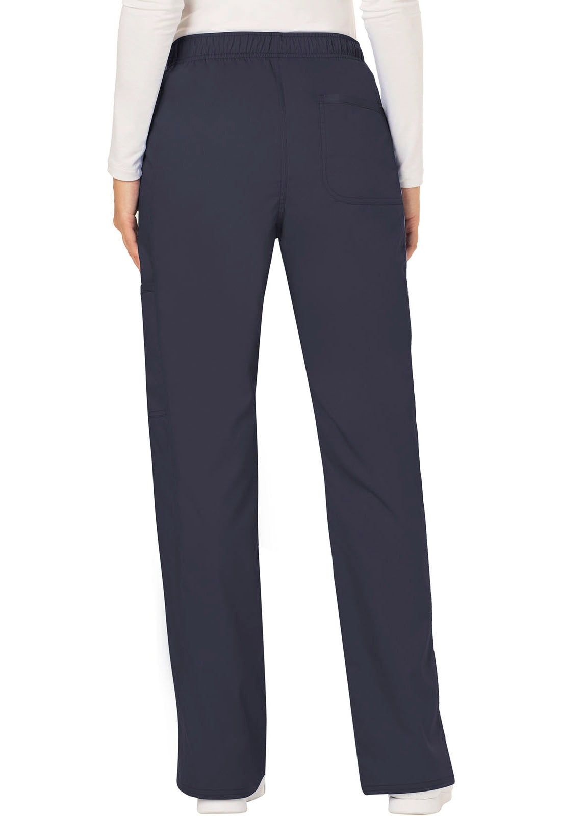 Petite Revolution Mid Rise Moderate Flare Drawstring Pant #WW120P