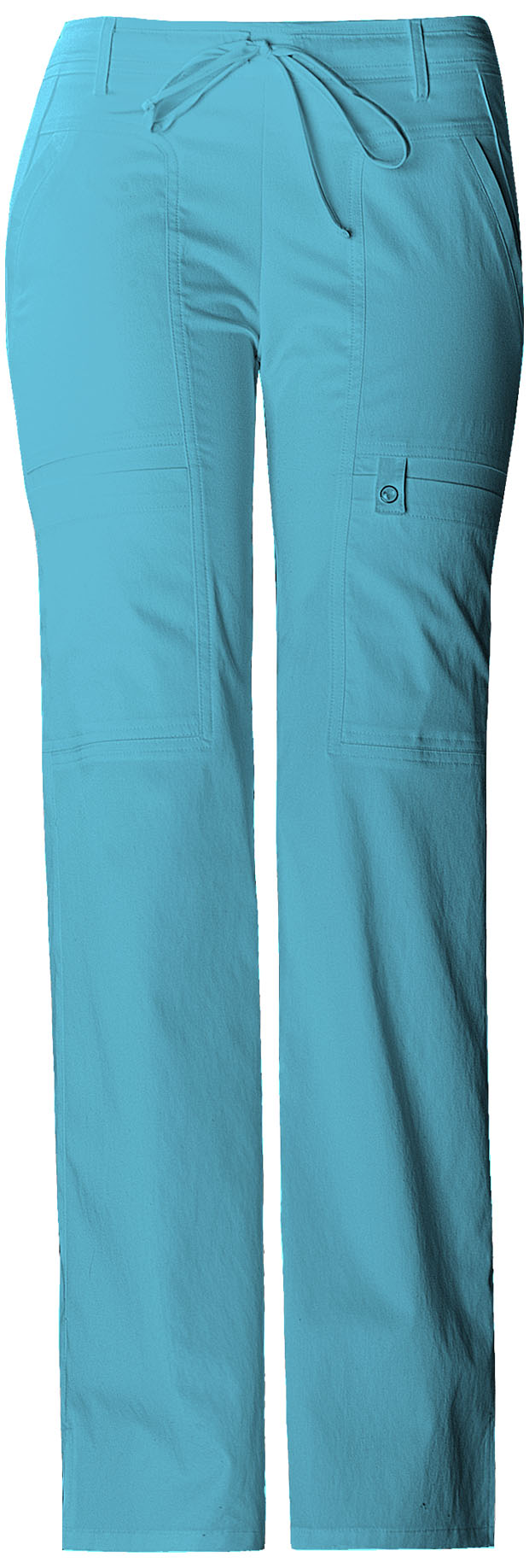 Cherokee Luxe Women's Low Rise Flare Leg Cargo Scrub Pants #21100