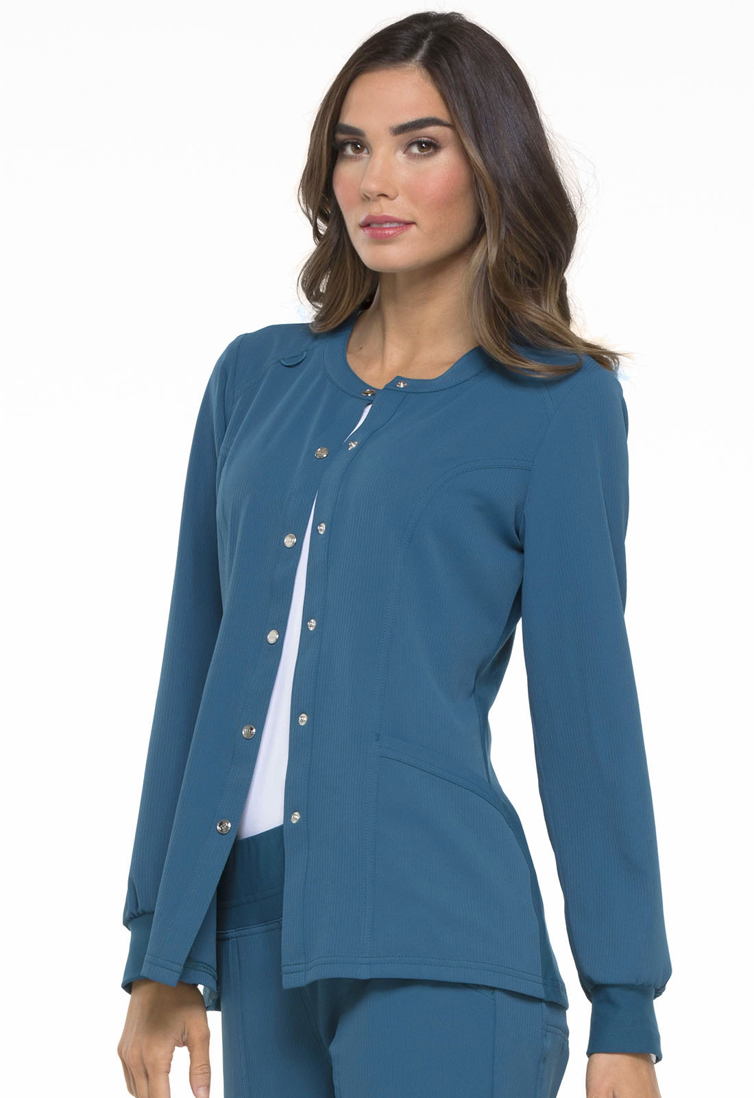 Snap Front Warm-up Jacket | EL300