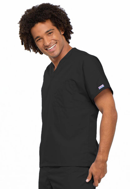 Cherokee WorkWear Unisex V-Neck Tunic Scrub Top #4777