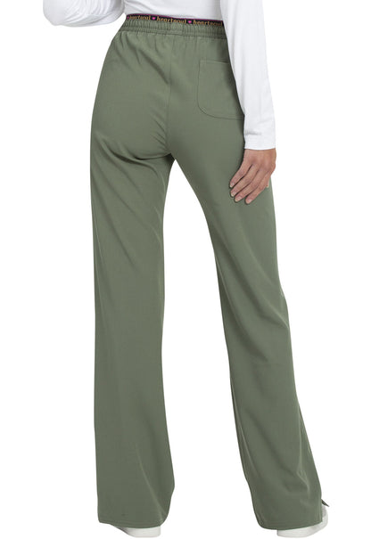 HeartSoul Low Rise Flare Leg Elastic Waist Scrub Pants  #20110
