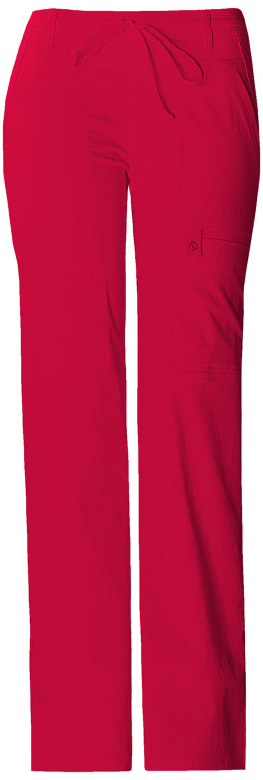 Cherokee Luxe Women's Low Rise Flare Leg Cargo Scrub Pants #21100