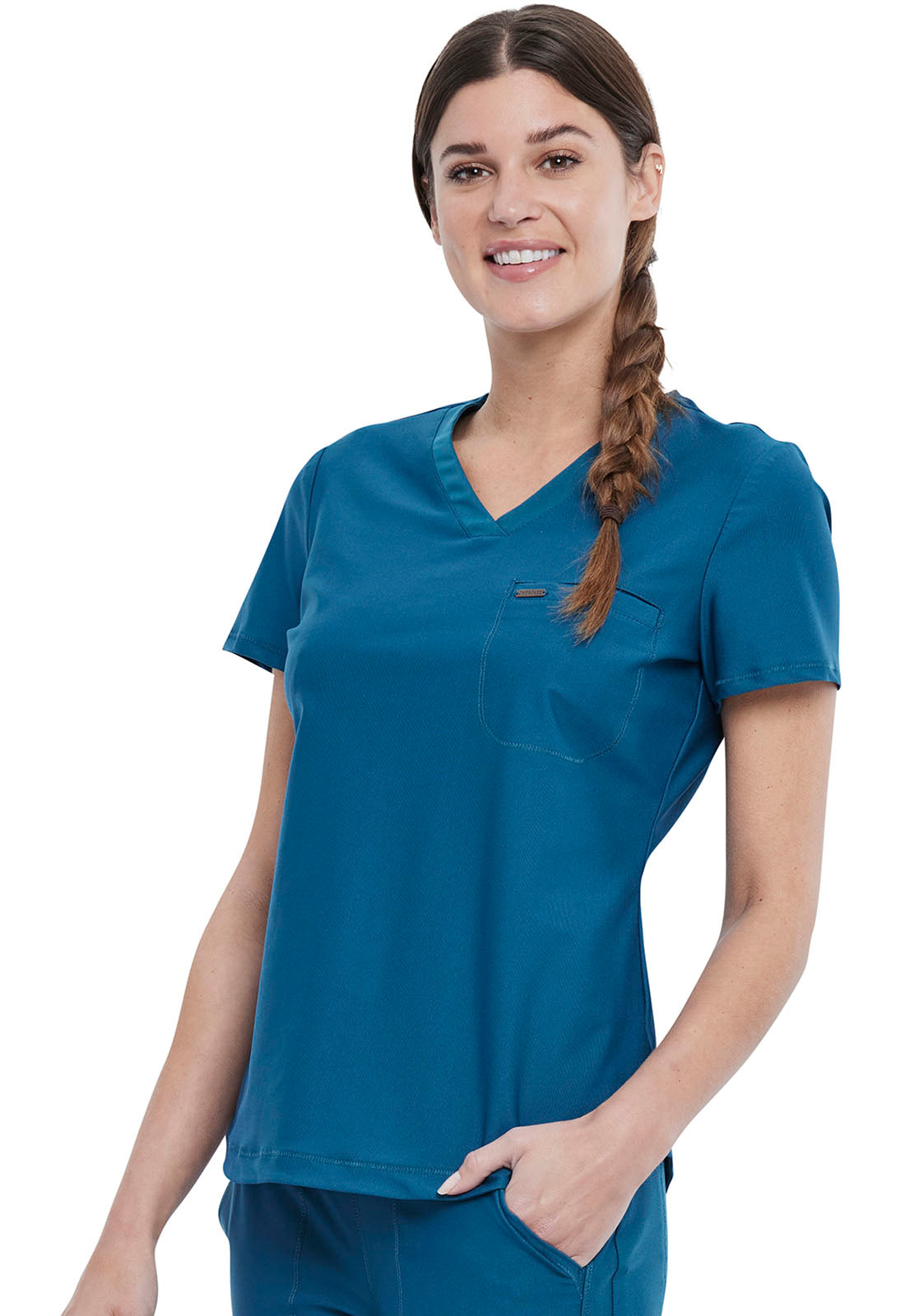 Cherokee Form V-Neck Top  #CK819