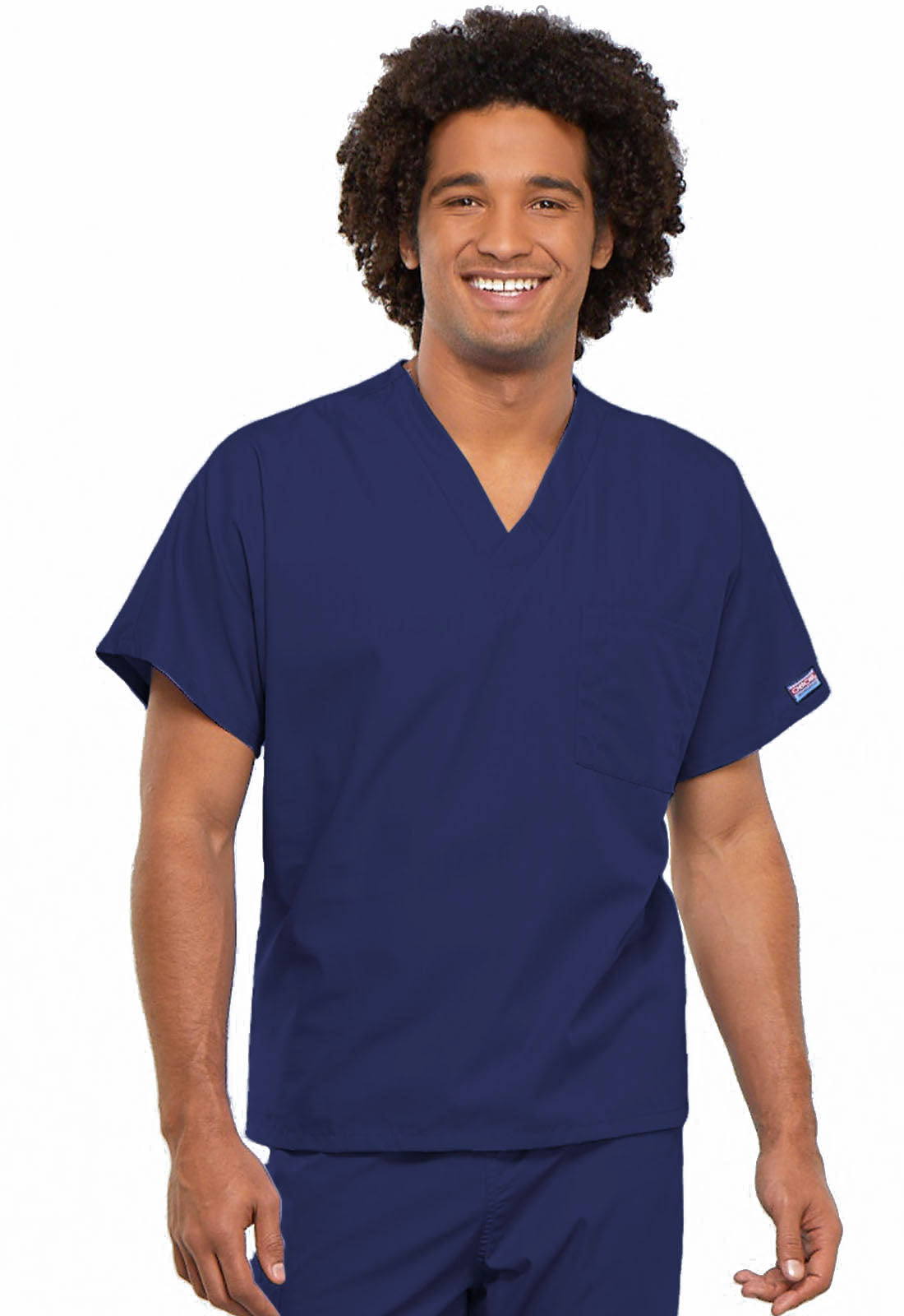 Cherokee WorkWear Unisex V-Neck Tunic Scrub Top #4777