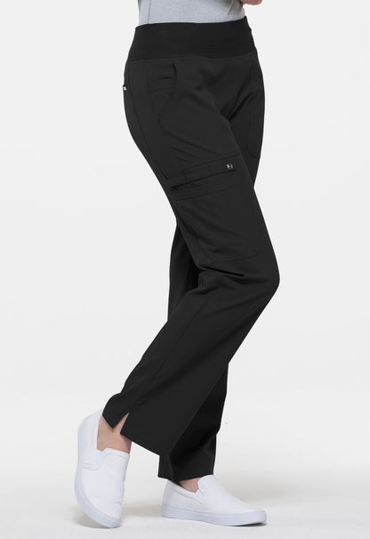 Elle Mid Rise Straight Leg Pull-on Pant | EL130 Tall