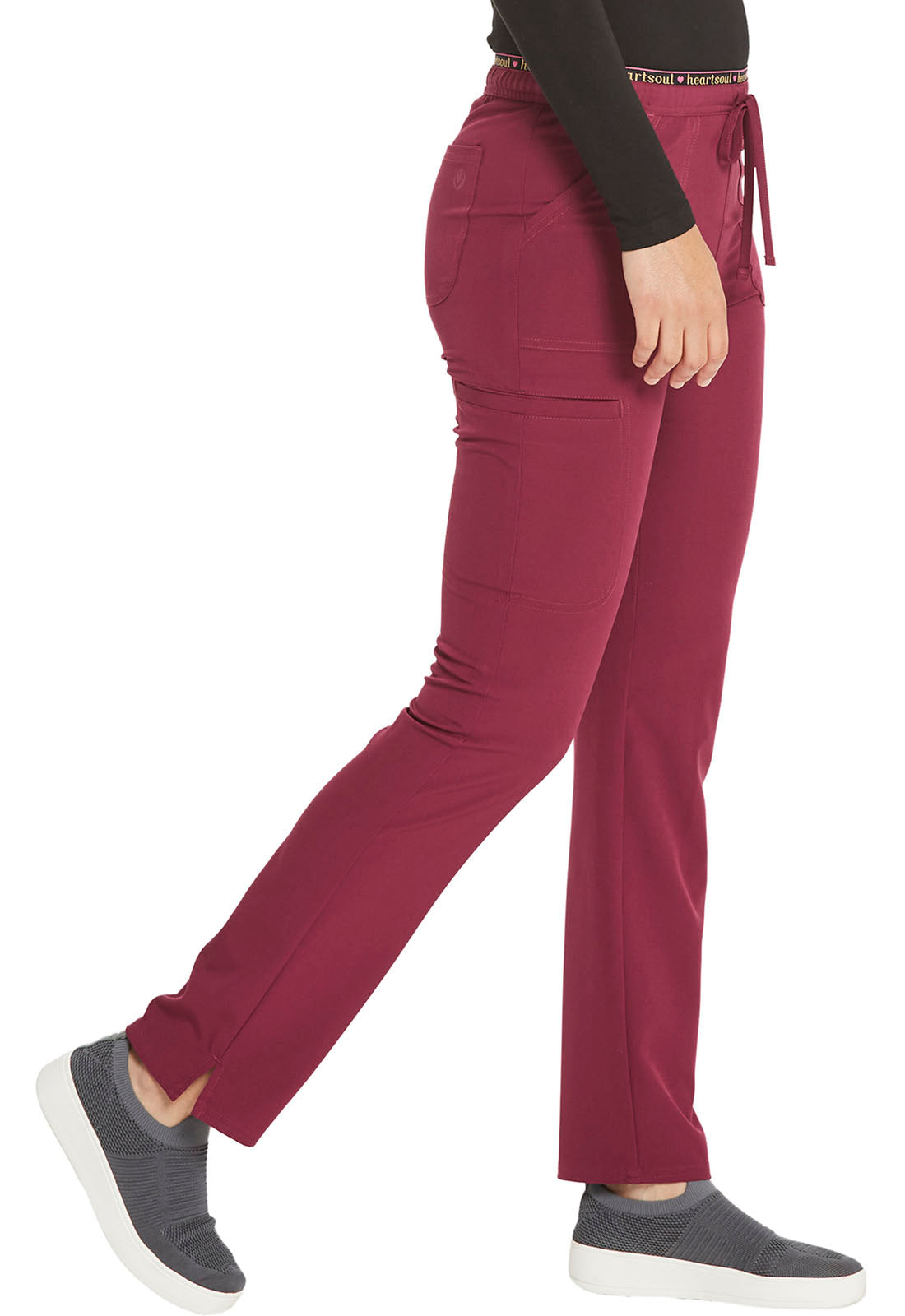 HeartSoul Mid Rise Tapered Leg Drawstring Pant #HS185